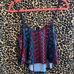 Gypsy warrior See You Monday high-low crop top